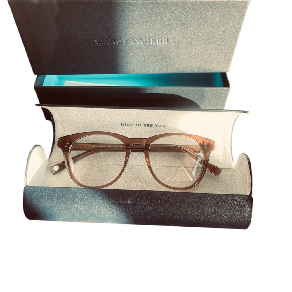 Warby Parker Tan Eyeglasses
